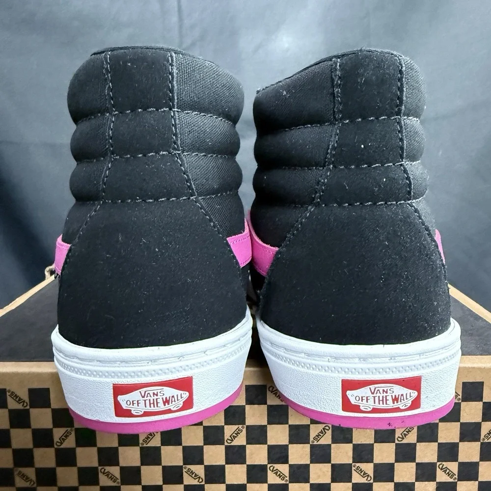 Vans BMX Sk8-Hi Black Magenta Size US 13 Men's New VN0005V0KMN Rare Sneakers